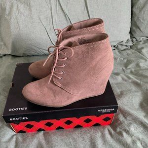 Arizona Jeans Lacie Ankle Bootie Wedges